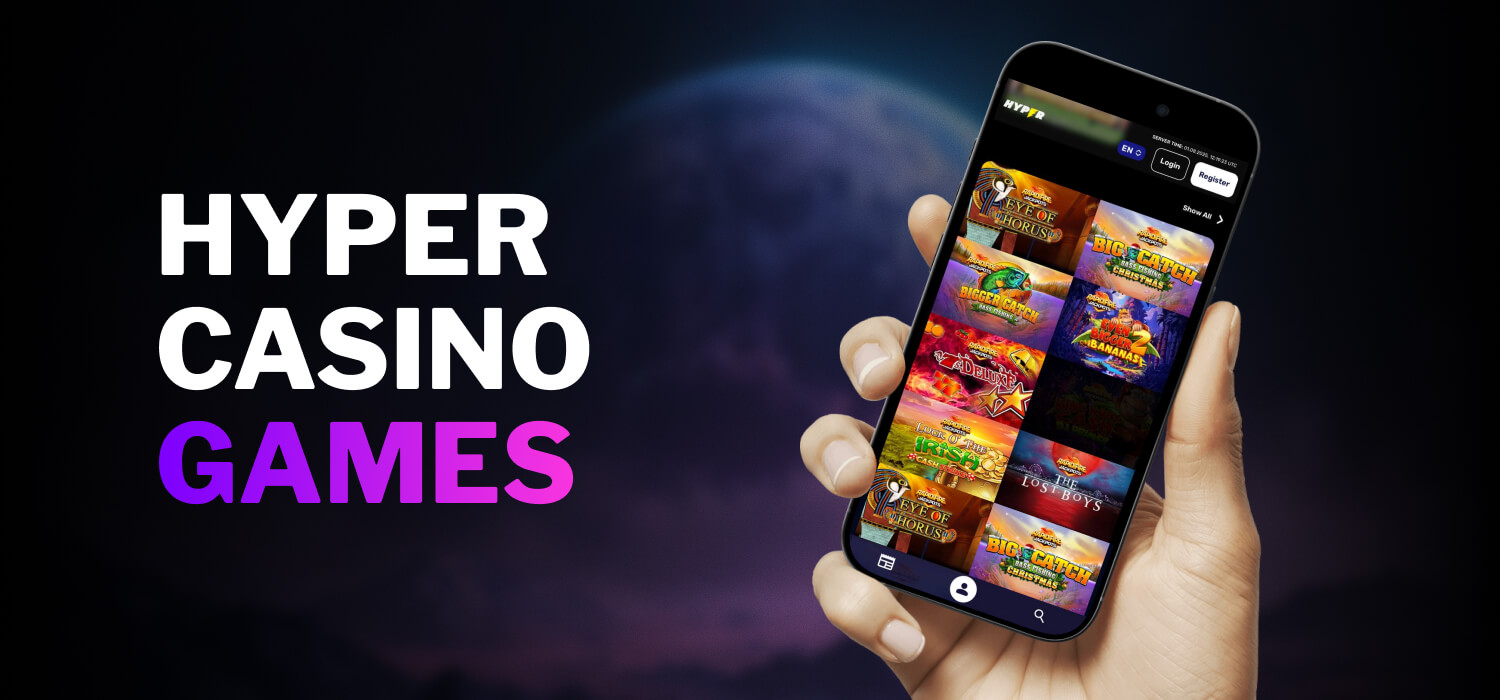 available hypercasino games